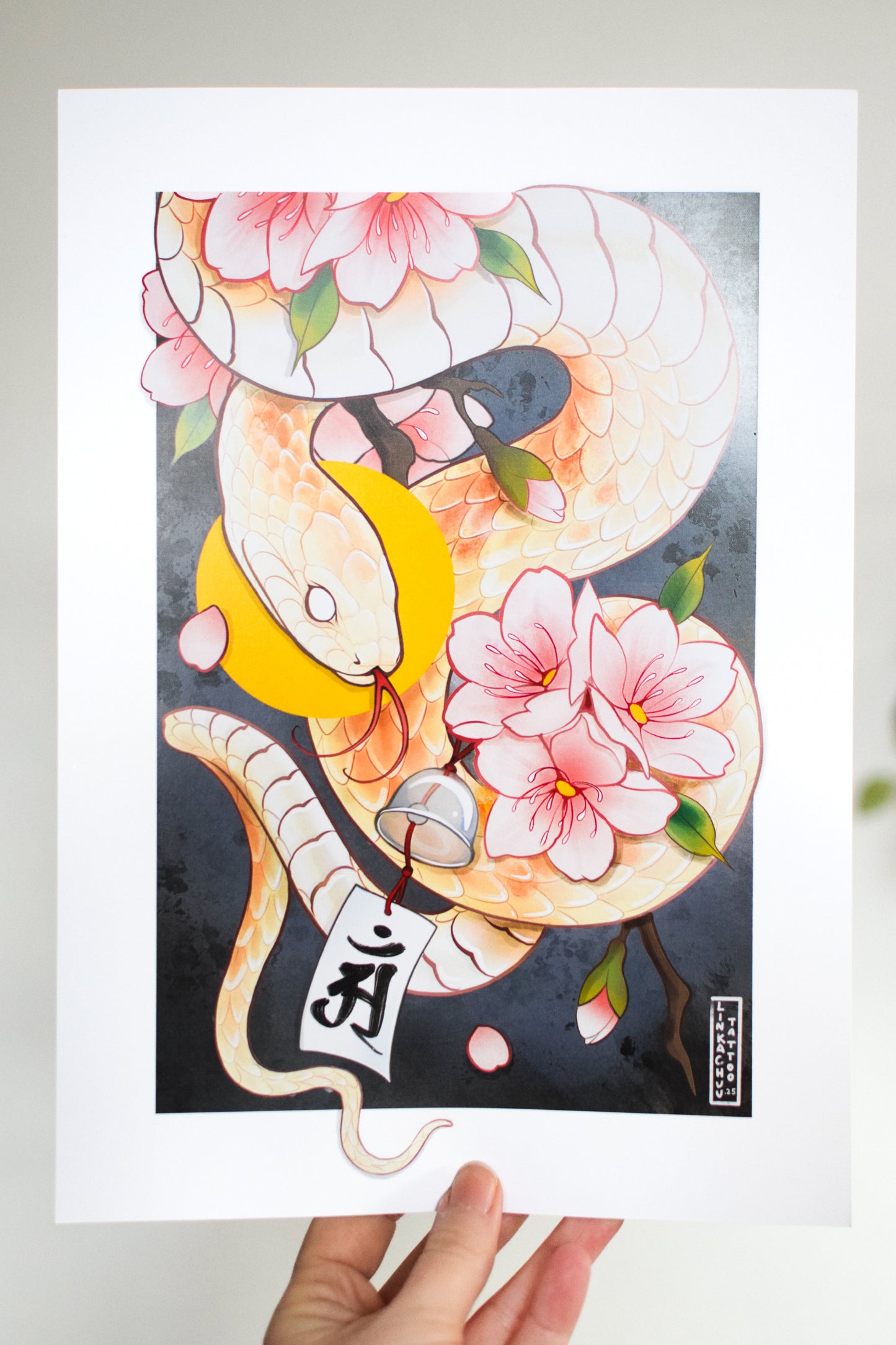 Year of the Snake 2025 Print (A4)