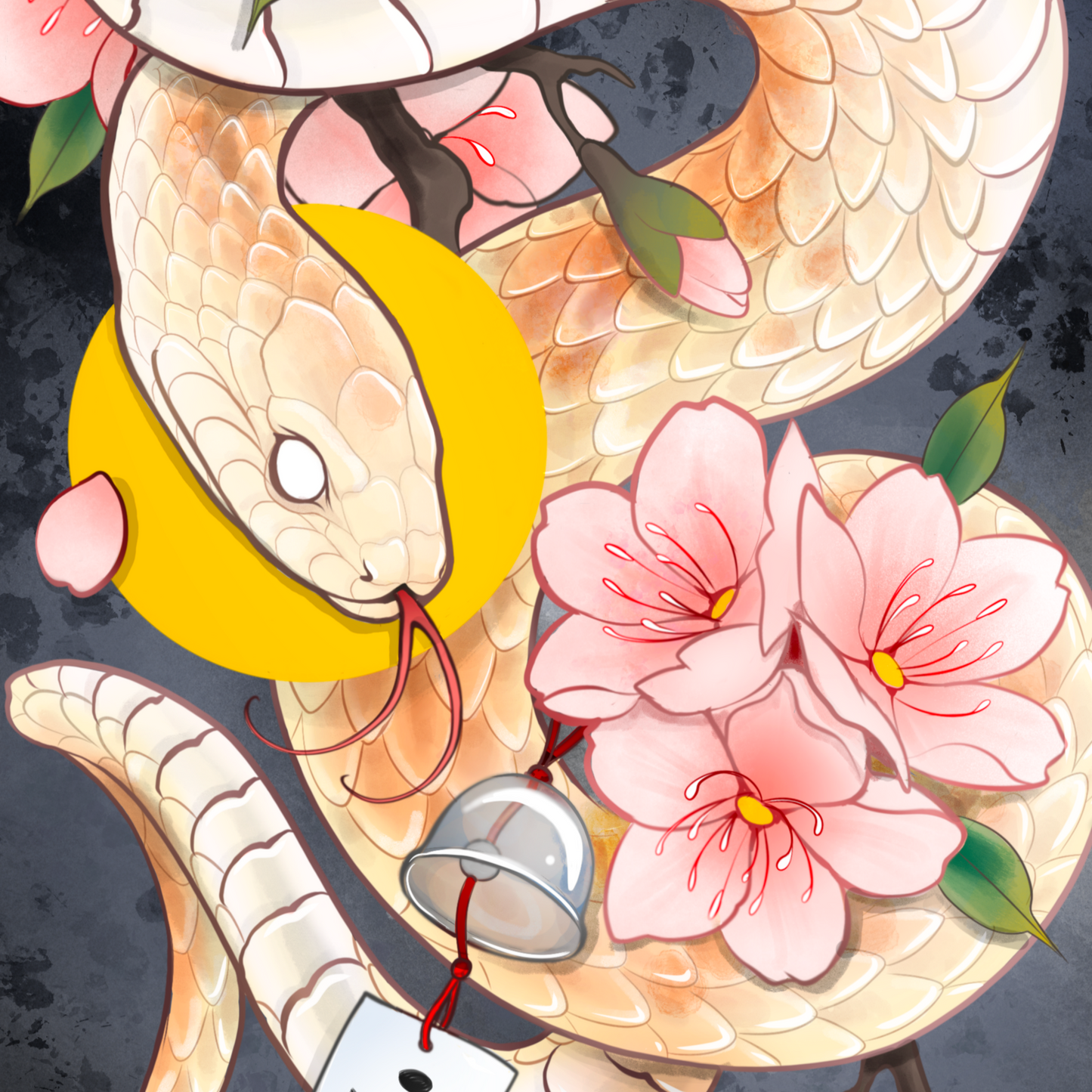 Year of the Snake 2025 Print (A4)